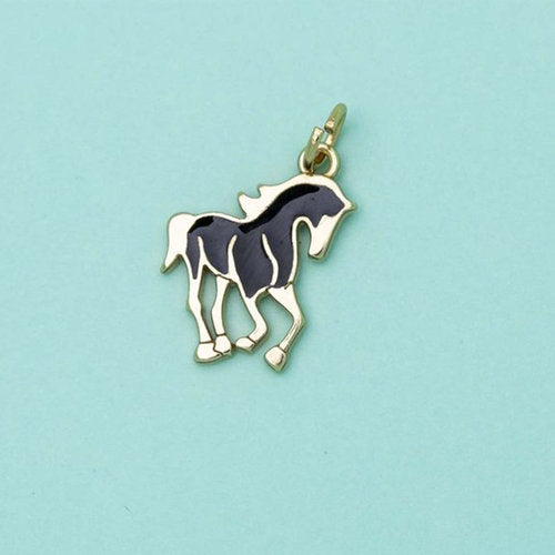 Pingente cavalo para caderno inteligente