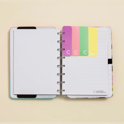 Marcador de página caderno inteligente
