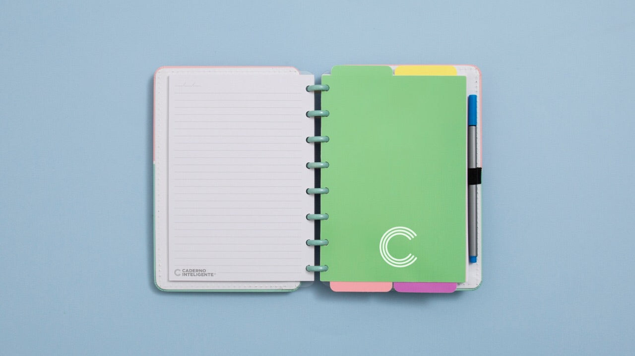 Separadores Pastel A5 para Caderno Inteligente