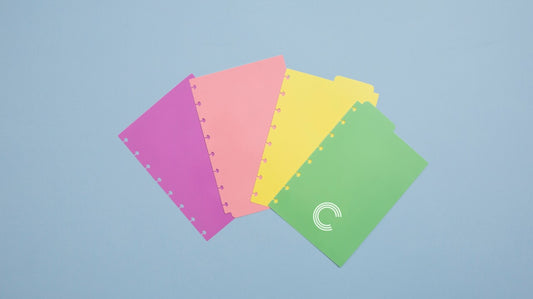 Separadores Pastel A5 para Caderno Inteligente
