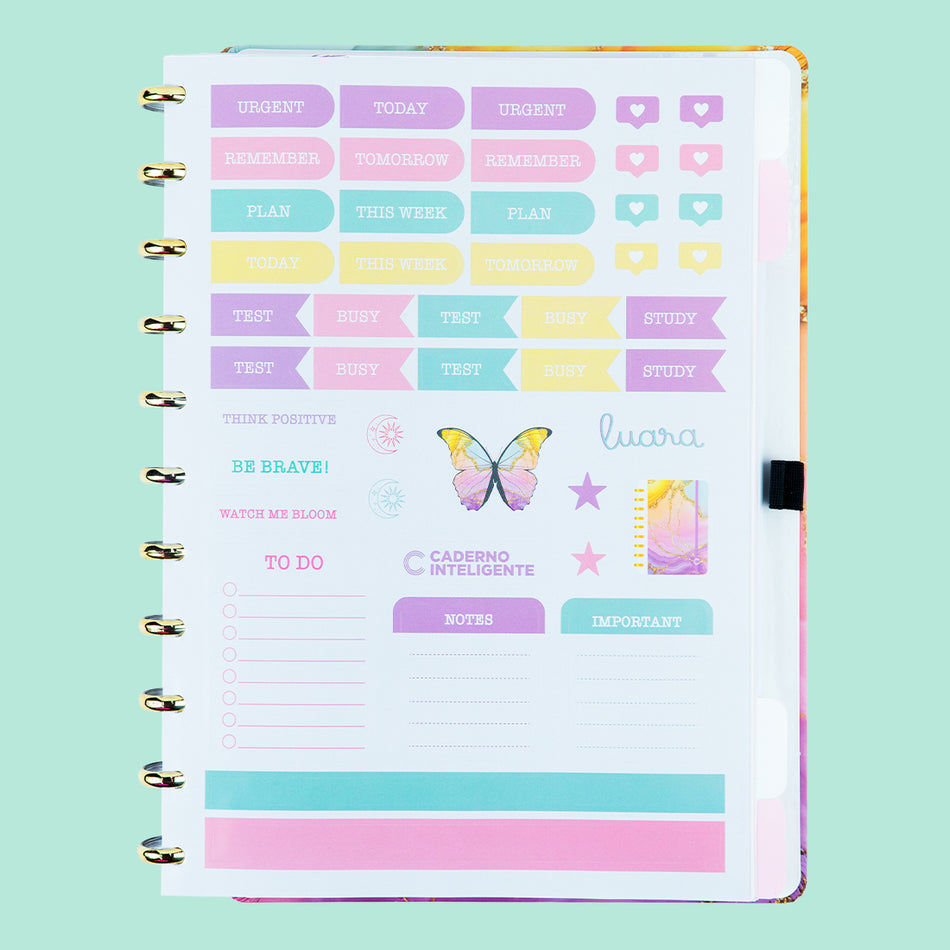 Caderno Inteligente Aurora by Luara Grande