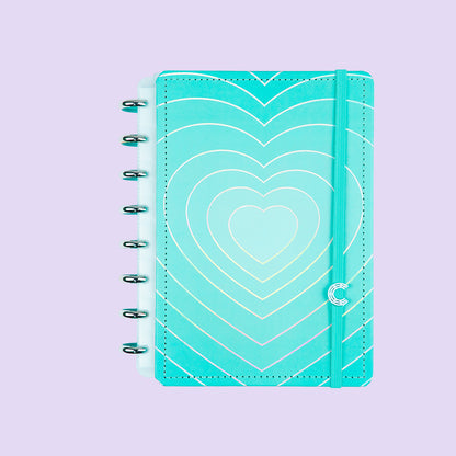 Caderno Inteligente Turquoise Love A5