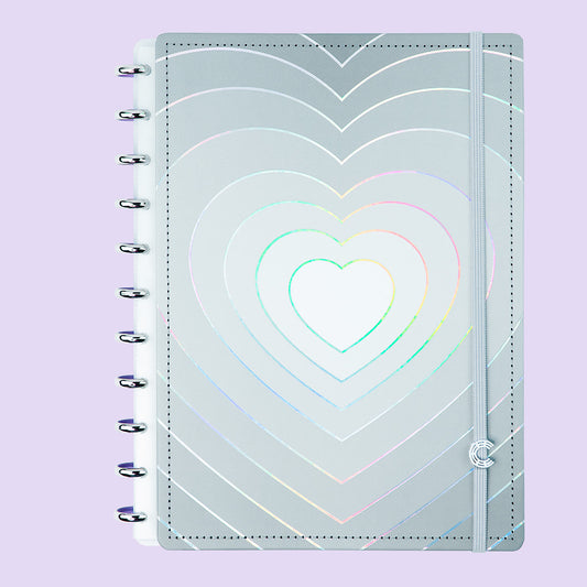 Caderno Inteligente Grey Love Grande