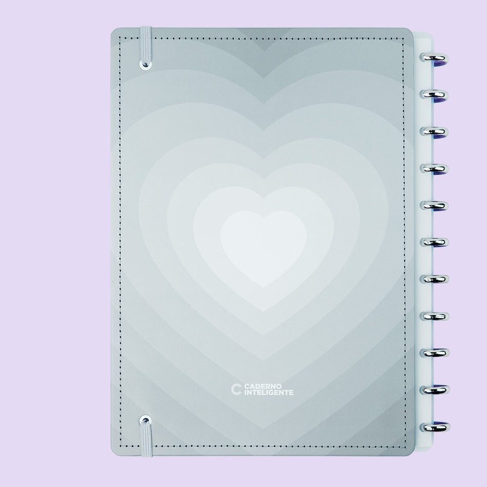 Caderno Inteligente Grey Love Grande