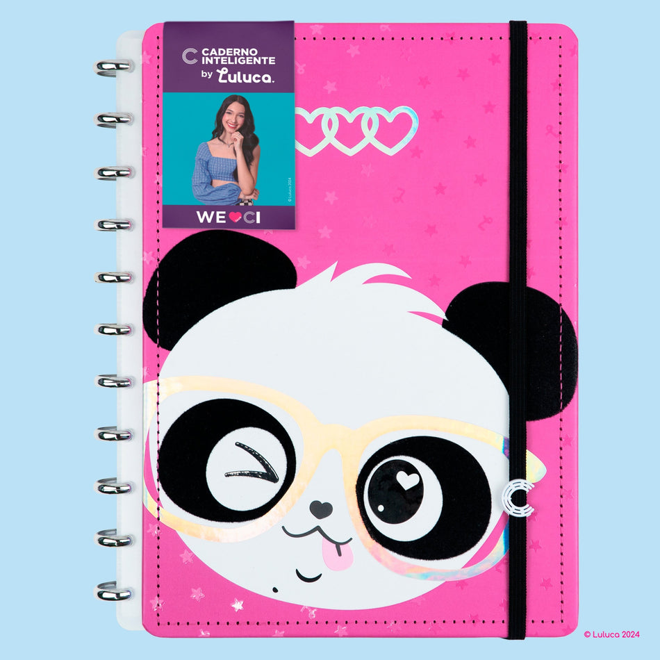 Caderno Inteligente Grande Glow by Luluca