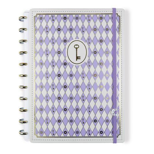 Caderno Inteligente by Isabela Akkari - Purple Key Grande