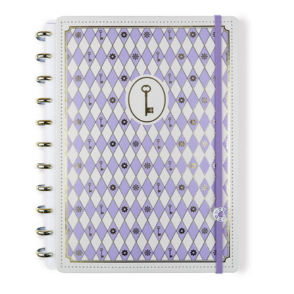 Caderno Inteligente by Isabela Akkari - Purple Key A5