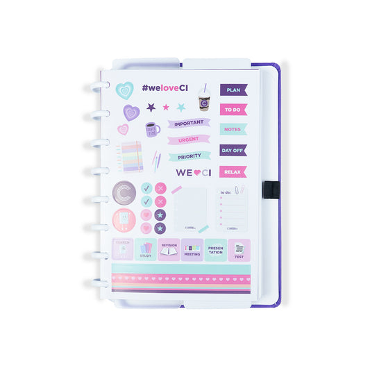 Caderno Inteligente Premiér Purple A5