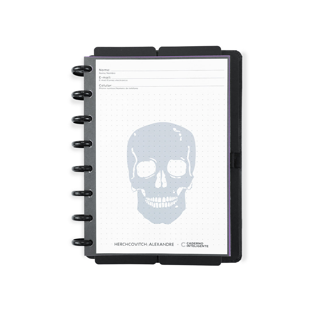 Caderno Inteligente by Alexandre Herchcovitch - Black Ink A5