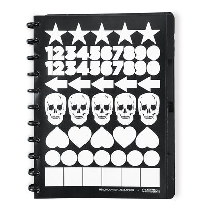 Caderno Inteligente by Alexandre Herchcovitch - Black Ink Grande