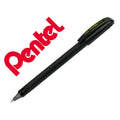 Caneta Gel Pentel EnerGel BL417R 0,7 mm Preta