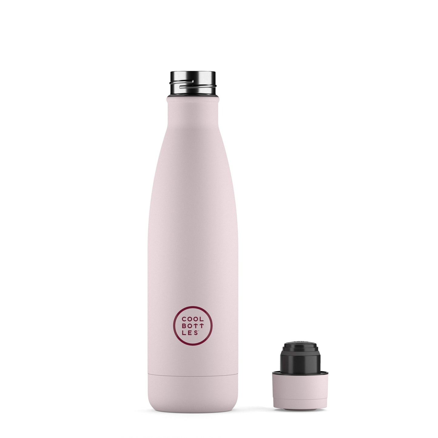 Garrafa térmica Cool Bottles Pastel Pink 500ML
