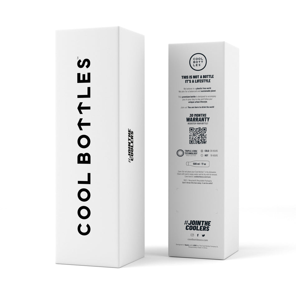 Garrafa térmica Cool Bottles Pastel Pink 500ML