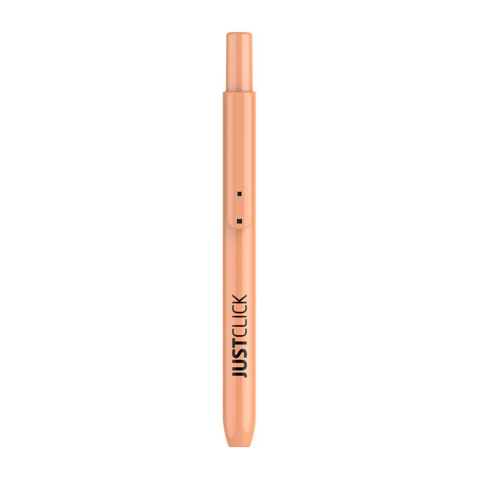 Sublinhador fluorescente JustClick Pastel Laranja