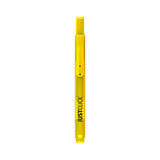 Sublinhador fluorescente JustClick Amarelo