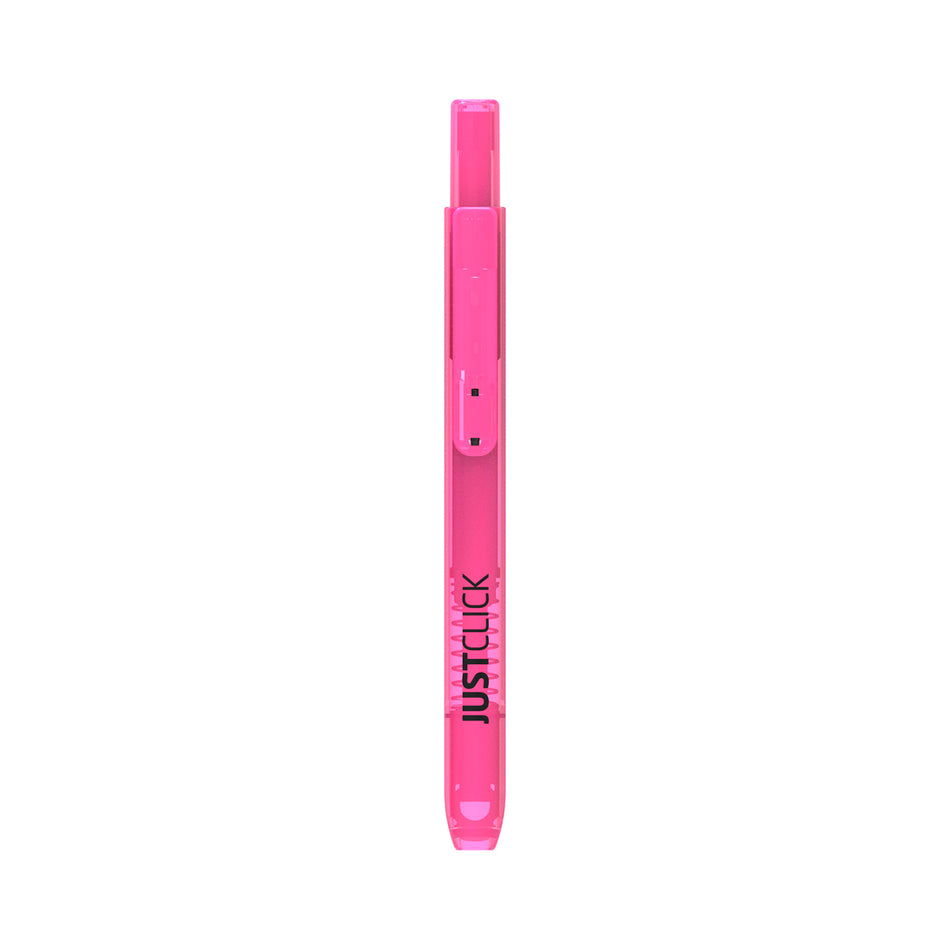 Sublinhador fluorescente JustClick Rosa