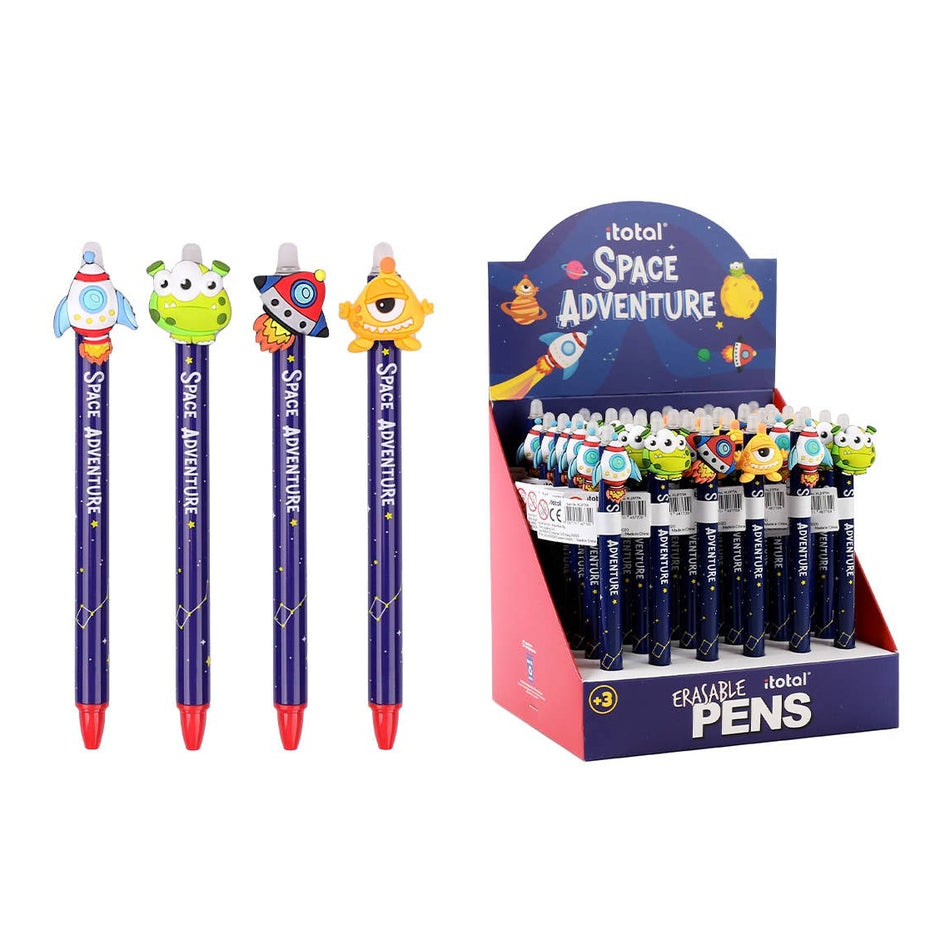 Caneta apagável Aventura Espacial