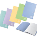 Caderno A4 Pautado Capa Plast. cores pastel Blasetti