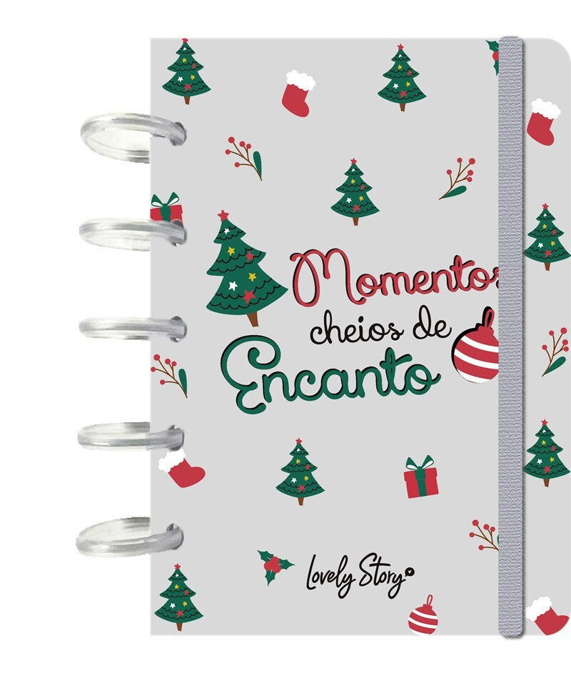 Caderno A6 Natal - Momentos cheios de encanto
