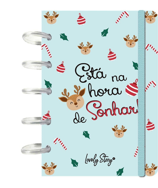 Caderno A6 Natal - Está na hora de sonhar