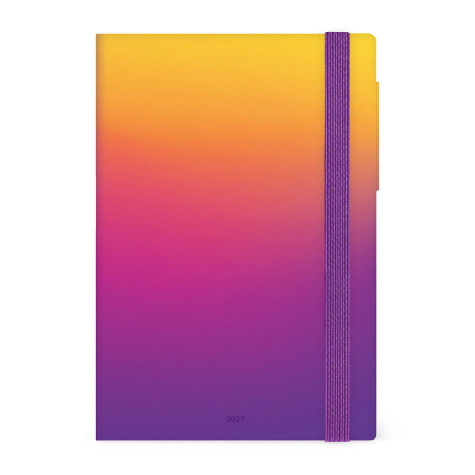 Agenda Legami 12 Meses 2027 Diária Sunset vibes