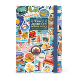 Agenda Semanal 2027 Legami Travel Stickers – Medium | 12 x 18 cm