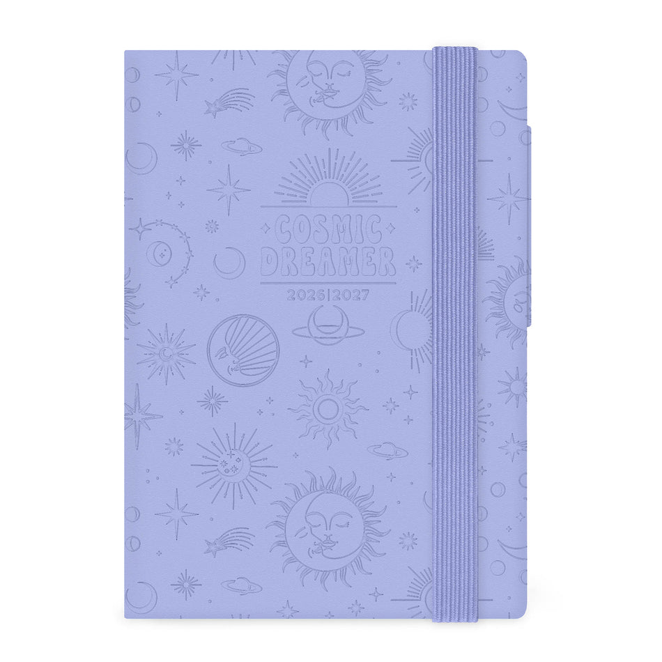 Agenda Legami 16 meses Pequena semanal - Cosmic Lilac
