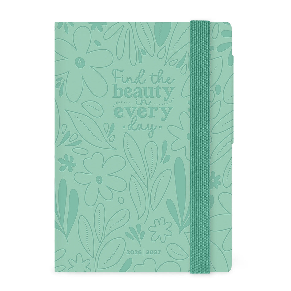 Agenda Legami 16 meses Pequena semanal - Botanic Garden