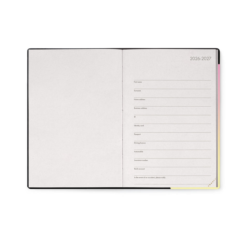 Agenda Legami 16 meses Média Diaria - Sunrise Lover