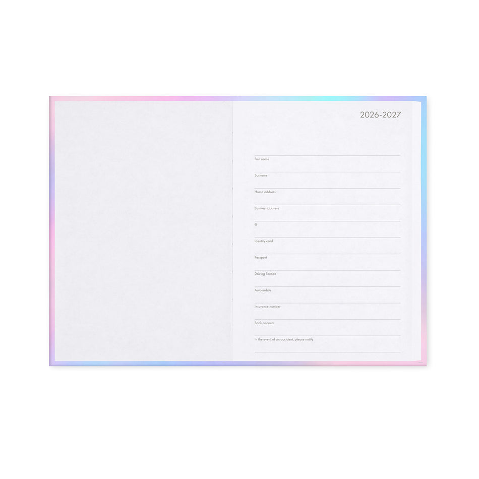 Agenda Legami 16 meses Diaria - Fairy Tale