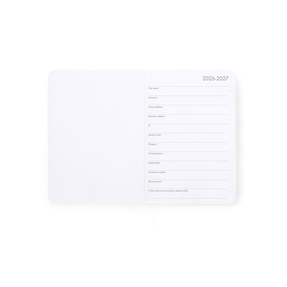 Agenda Legami 16 meses Semanal -Pequena- Travel Stickers