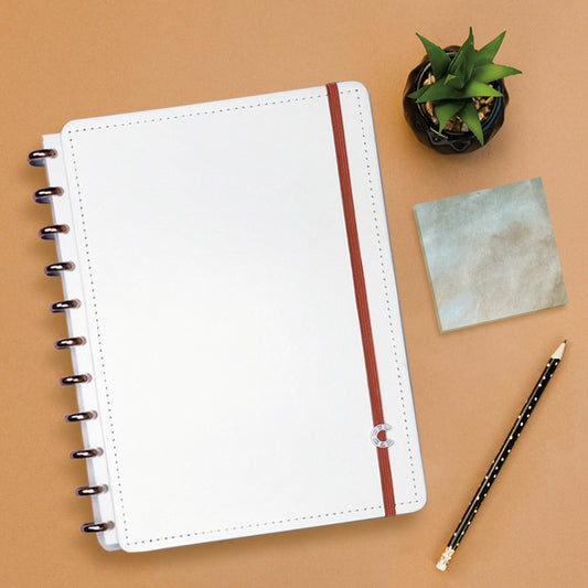 Caderno Inteligente All White Grande