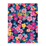 Caderno B5 Pautado de Capa Dura com Elástico Legami – Flowers