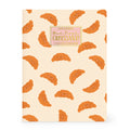 Caderno B5 Pautado de Capa Dura com Elástico Legami – Croissant