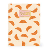 Caderno B5 Pautado de Capa Dura com Elástico Legami – Croissant