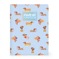 Caderno B5 Pautado de Capa Dura com Elástico Legami – Dog