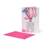 Cartão de Felicitações Legami - Follow Your Dreams