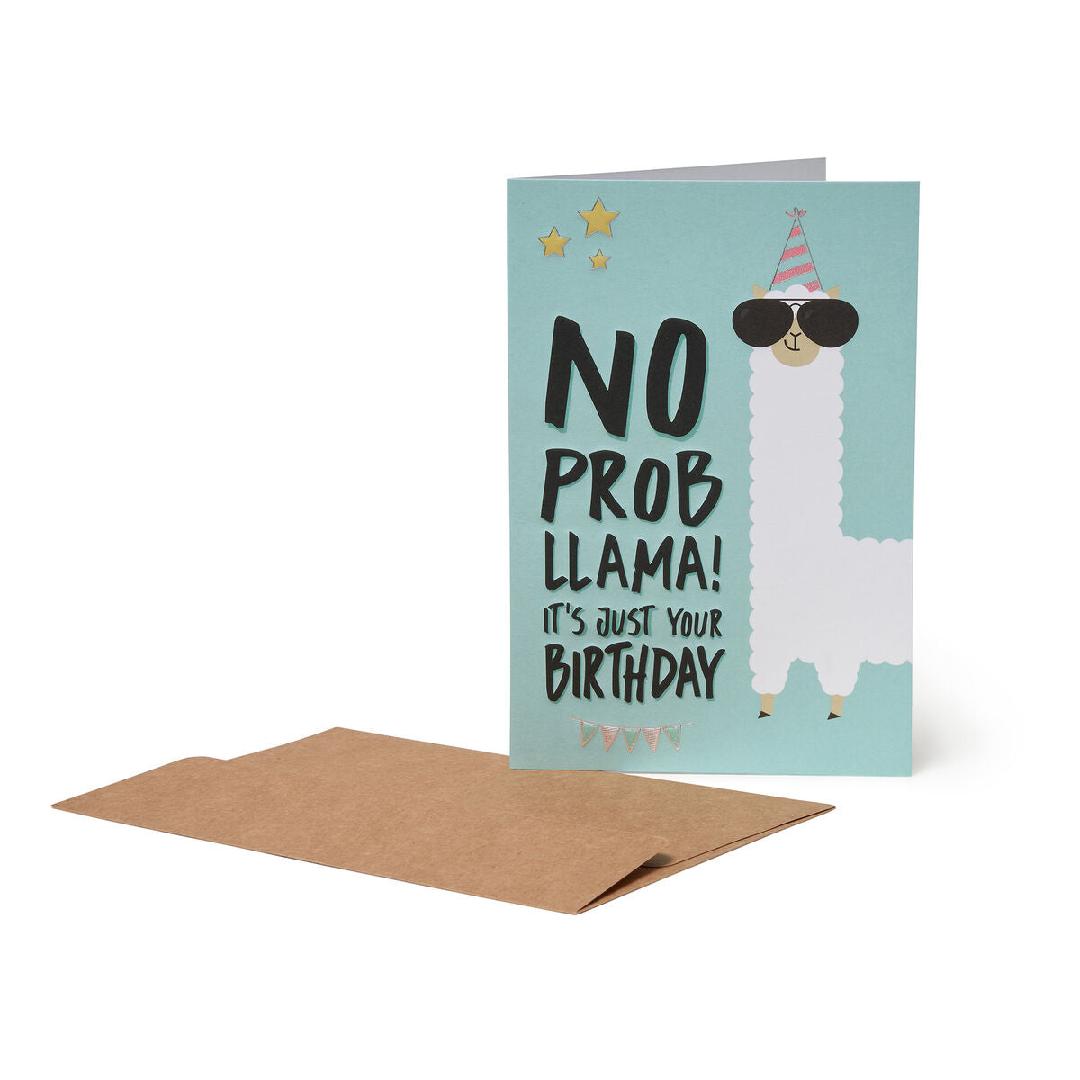 Cartão de Aniversário Legami - No Probllama