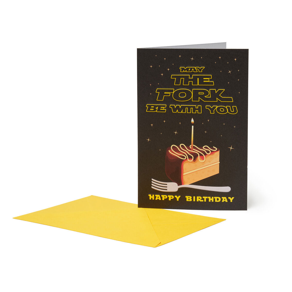 Cartão de Aniversário Legami - May the Fork Be With You