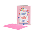 Cartão de Aniversário Legami - Bolo Arco-Íris