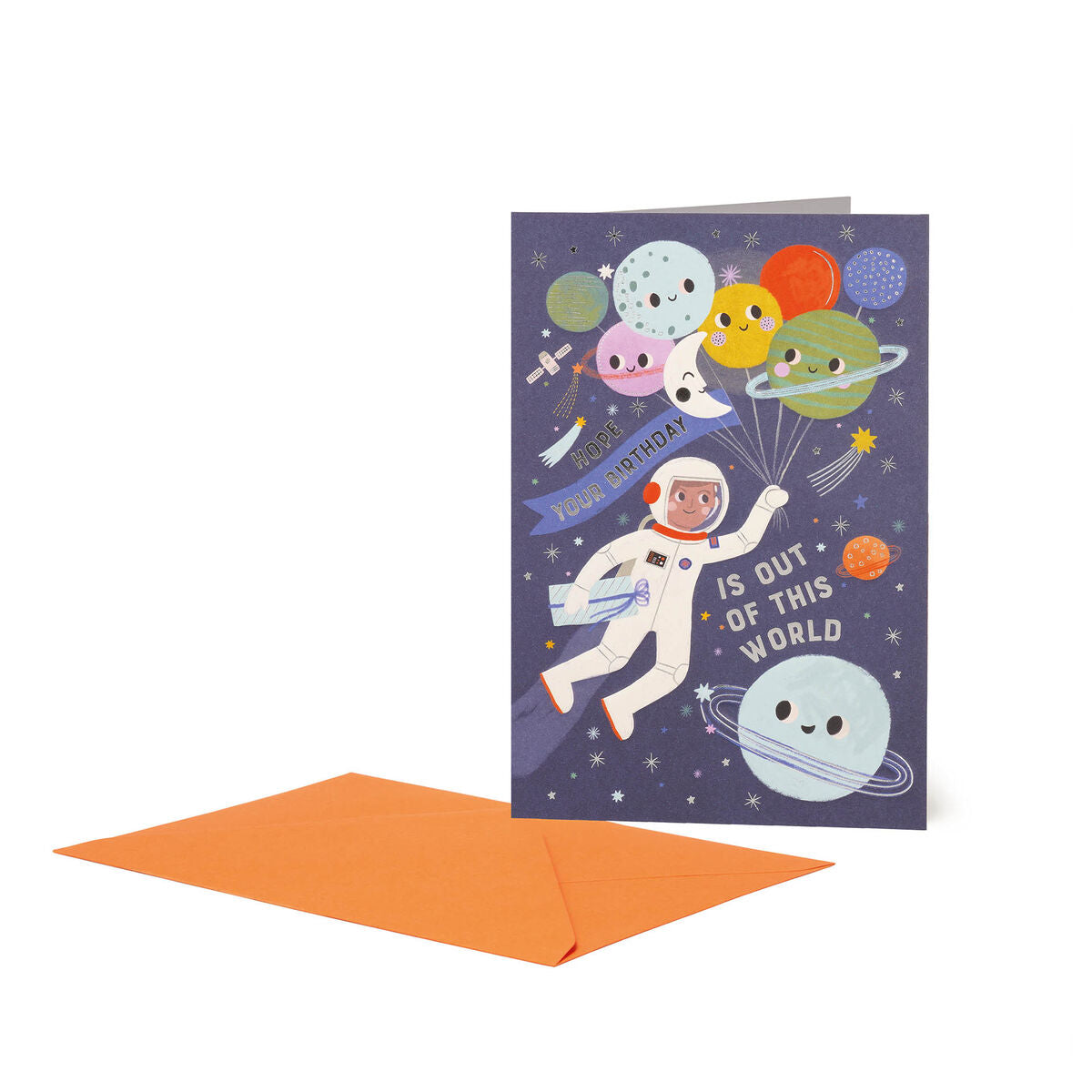 Cartão de Aniversário Legami - Space Balloons
