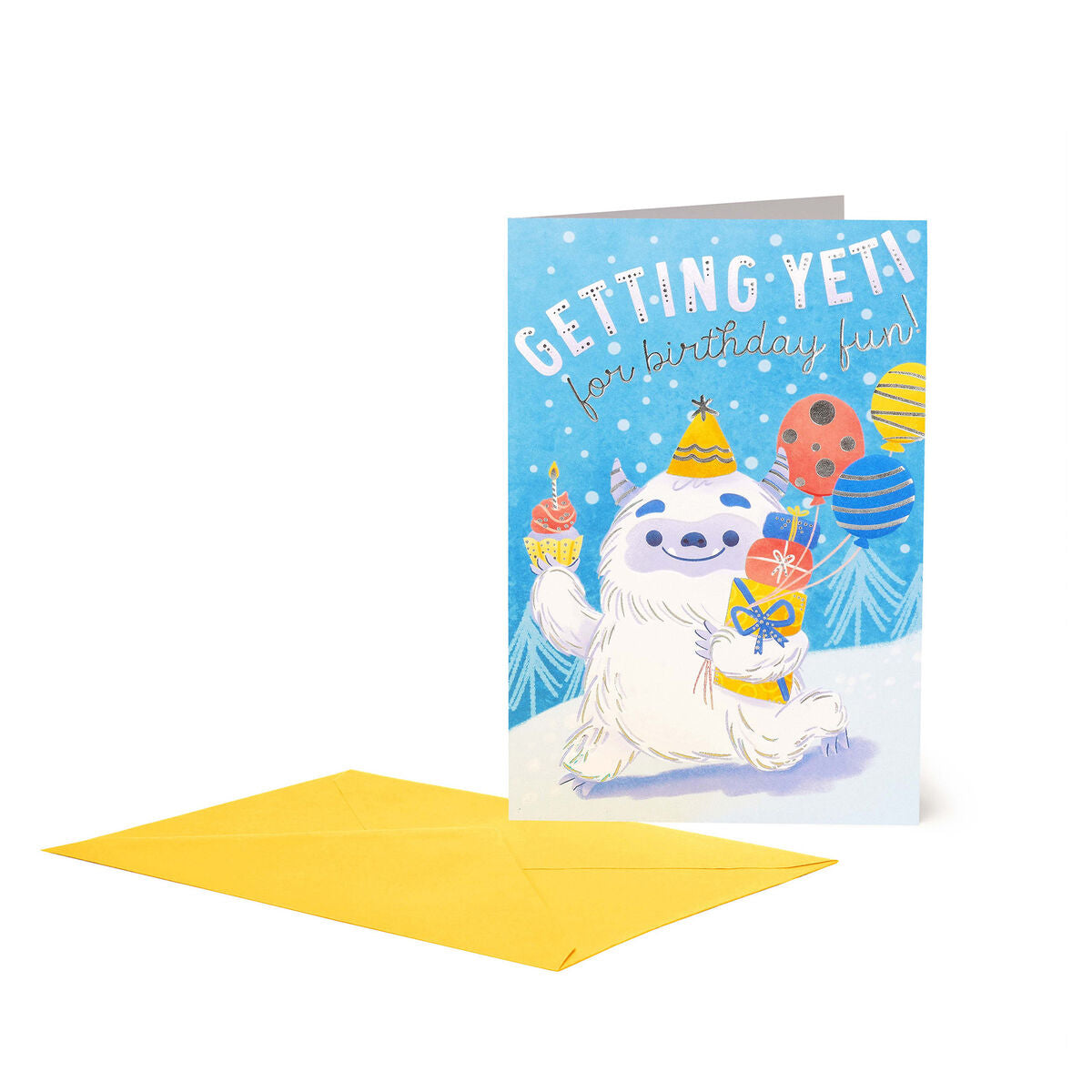 Cartão de Aniversário Legami - Birthday Yeti