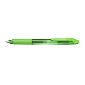 Caneta Gel Pentel EnerGel X BL107 Retrátil 0,7 mm – Verde-claro