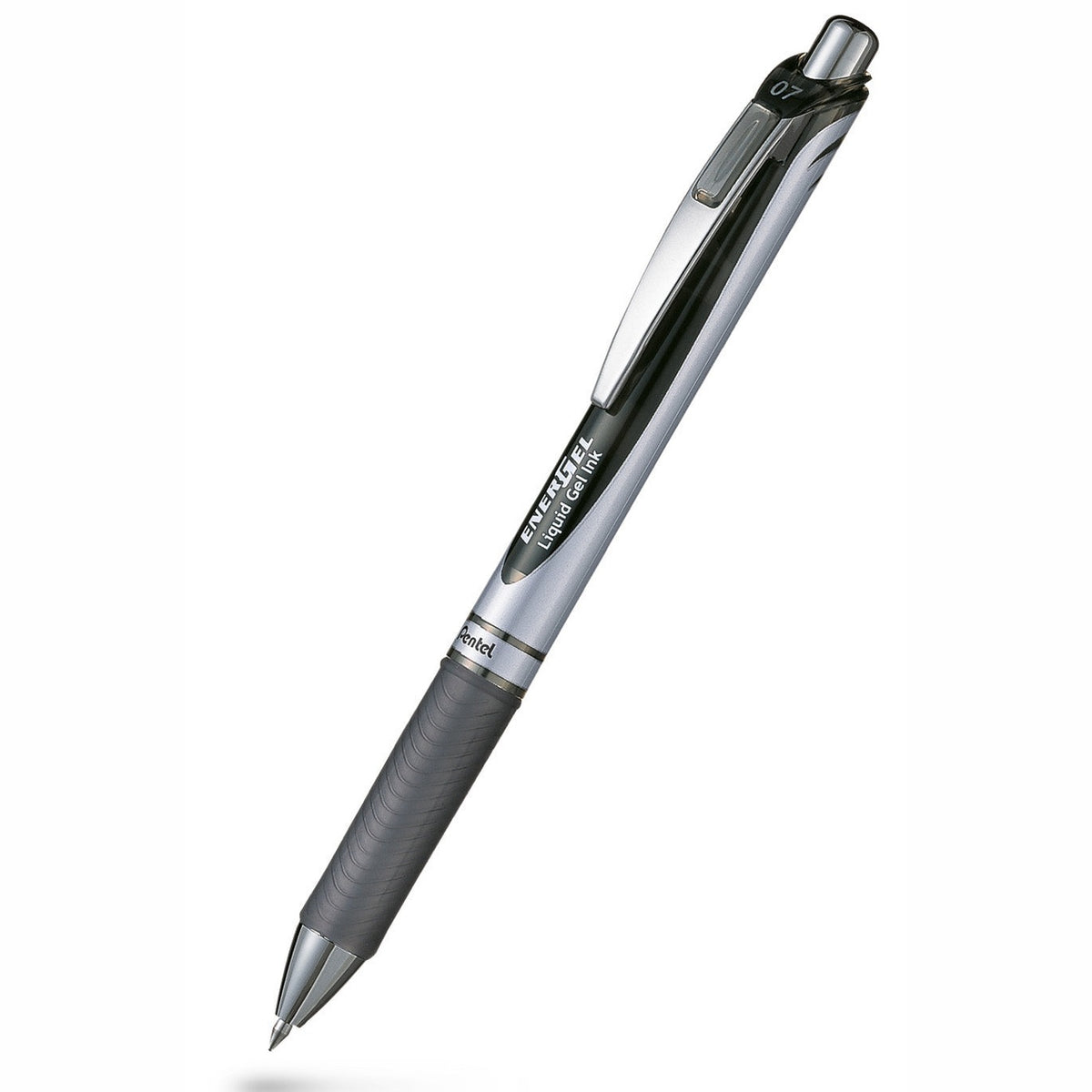 Caneta Gel Pentel EnerGel BL77 Retrátil 0,7 mm – Preto