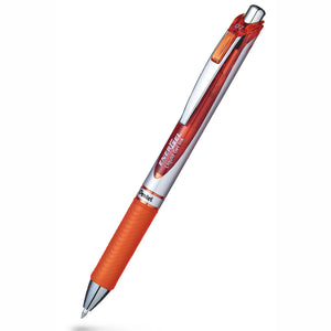 Caneta Gel Pentel EnerGel BL77 Retrátil 0,7 mm – Laranja