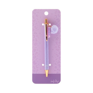 Caneta com letra Lovely Story — Roxo / I