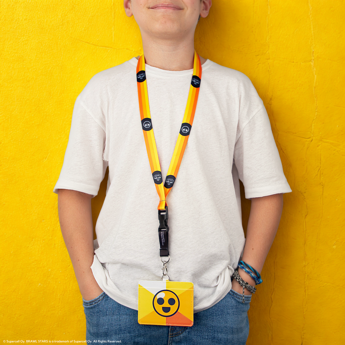Fita de Pescoço com Porta-Cartões Brawl Stars Starr Drop