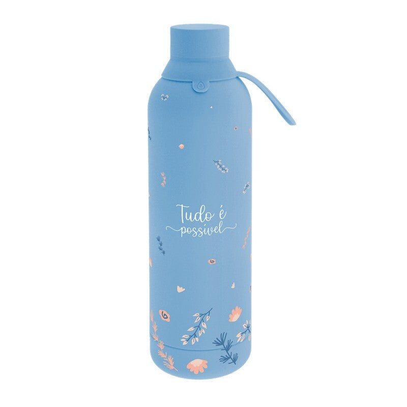 Garrafa térmica 750ml - Tudo é possível