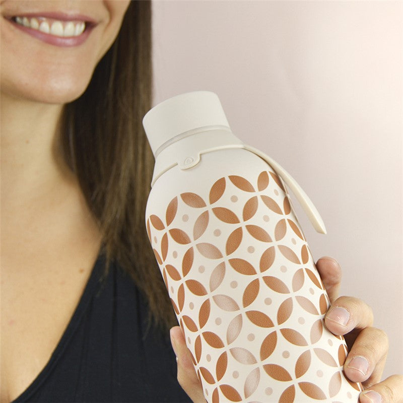 Garrafa térmica 500ML Sand 80's Dots
