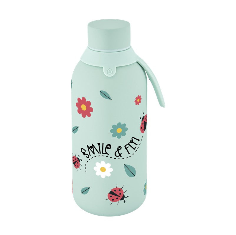 Garrafa térmica com interior cerâmico 500 ml Lovely Story – Smile & Fly – Menta — Ref. BTC2645MT